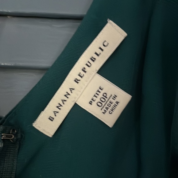 Banana Republic formal dress, teal - Picture 2 of 2